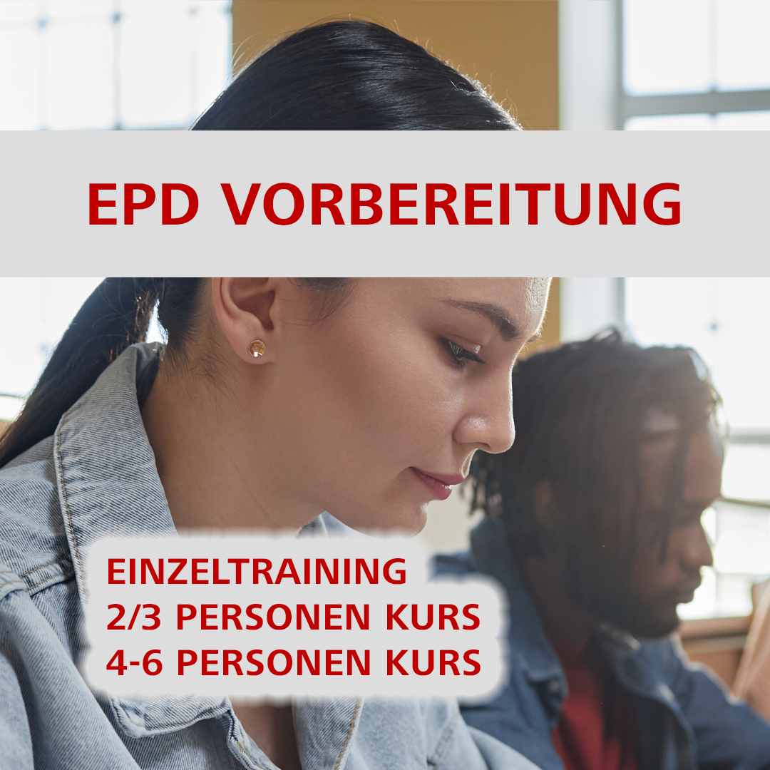 Vorbereitung auf die EPD